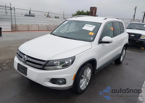 2014 Volkswagen Tiguan Se from USA, damaged, VIN WVGAV3AX7EW507514